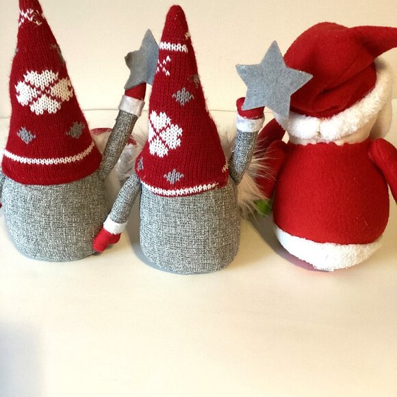 A Bundle of Christmas Soft Plush Bears Shelf Sitters Festive Sears Snowbeary - Picture 3 of 15